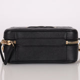 Chanel 2018 Caviar Filigree Small Vanity Case - FashioNica