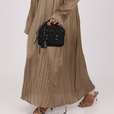 Chanel 2018 Caviar Filigree Small Vanity Case - FashioNica