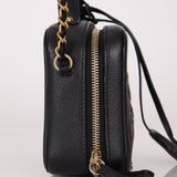 Chanel 2018 Caviar Filigree Small Vanity Case GHW - FashioNica