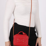 Chanel 2018 Caviar Small Filigree Vanity Crossbody - FashioNica