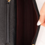 Chanel 2018 Caviar Wallet on Chain - FashioNica