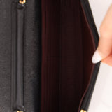 Chanel 2018 Caviar Wallet on Chain - FashioNica