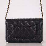 Chanel 2018 Caviar Wallet on Chain - FashioNica