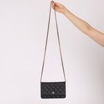 Chanel 2018 Caviar Wallet on Chain - FashioNica