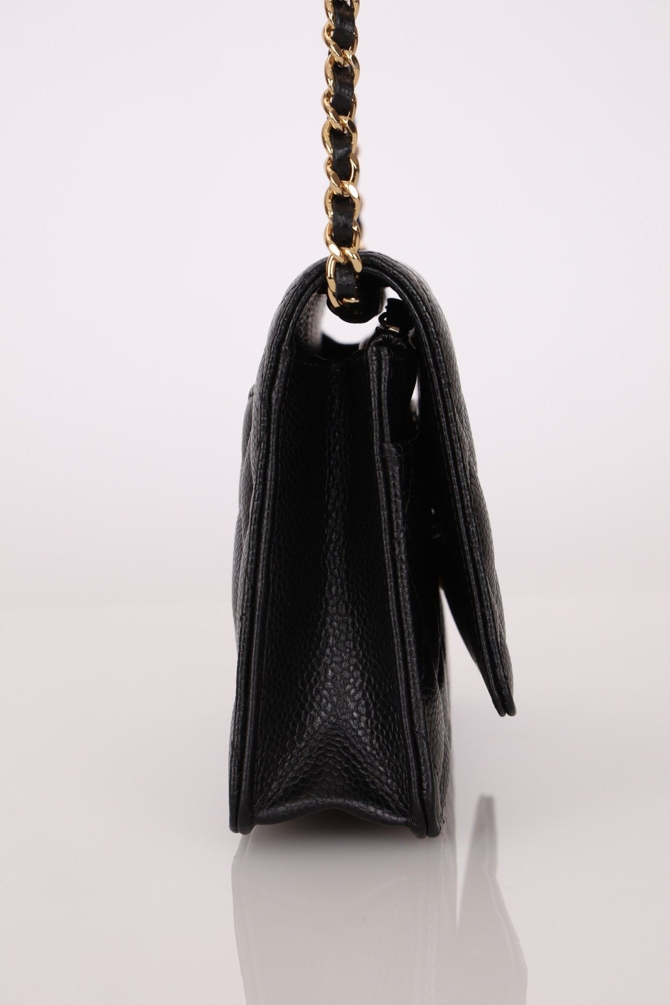 Chanel 2018 Caviar Wallet on Chain - FashioNica