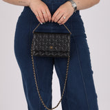 Chanel 2018 Caviar Wallet on Chain - FashioNica