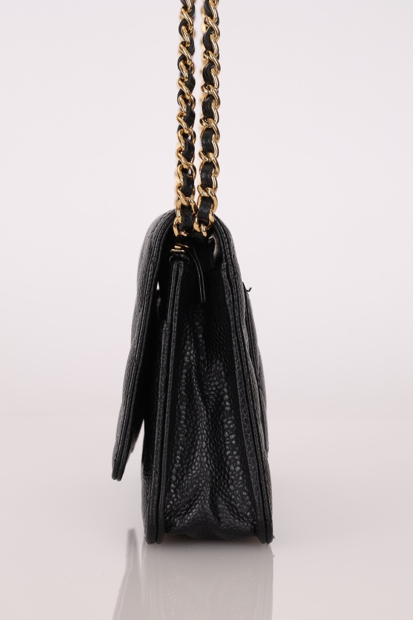 Chanel 2018 Caviar Wallet on Chain - FashioNica