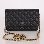 Chanel 2018 Caviar Wallet on Chain - FashioNica