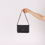 Chanel 2018 Caviar Wallet on Chain - FashioNica