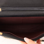 Chanel 2018 Caviar Wallet on Chain - FashioNica