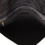 Chanel 2018 Crumpled Calfskin Coco Pleats Clutch GHW - FashioNica