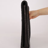 Chanel 2018 Crumpled Calfskin Coco Pleats Clutch GHW - FashioNica