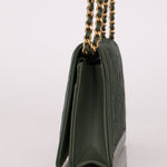 Chanel 2018 Crumpled Chevron Wallet On Chain - FashioNica