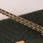 Chanel 2018 Crumpled Chevron Wallet On Chain - FashioNica