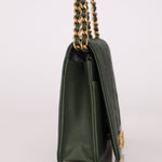 Chanel 2018 Crumpled Chevron Wallet On Chain - FashioNica