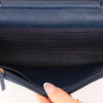 Chanel 2018 Dark Navy Caviar Wallet on Chain GHW - FashioNica