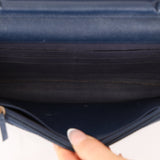 Chanel 2018 Dark Navy Caviar Wallet on Chain GHW - FashioNica