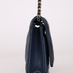 Chanel 2018 Dark Navy Caviar Wallet on Chain GHW - FashioNica