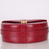 Chanel 2018 Glazed Calfskin Round Top Handle Crossbody - FashioNica