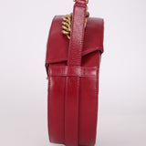 Chanel 2018 Glazed Calfskin Round Top Handle Crossbody - FashioNica