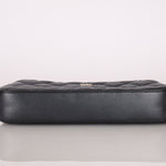 Chanel 2018 Iridescent Lambskin Double - Zip Pearl Wallet on Chain - FashioNica