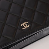 Chanel 2018 Lambskin Pearl Chain Wallet on Chain - FashioNica
