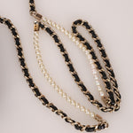 Chanel 2018 Lambskin Pearl Chain Wallet on Chain - FashioNica