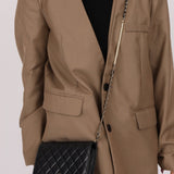 Chanel 2018 Lambskin Pearl Chain Wallet on Chain - FashioNica