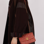 Chanel 2018 Lambskin Quilted Bi - Color Small Coco Flap - FashioNica