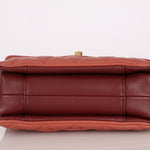 Chanel 2018 Lambskin Quilted Bi - Color Small Coco Flap - FashioNica