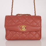 Chanel 2018 Lambskin Quilted Bi - Color Small Coco Flap - FashioNica
