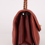 Chanel 2018 Lambskin Quilted Bi - Color Small Coco Flap - FashioNica