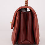 Chanel 2018 Lambskin Quilted Bi - Color Small Coco Flap - FashioNica