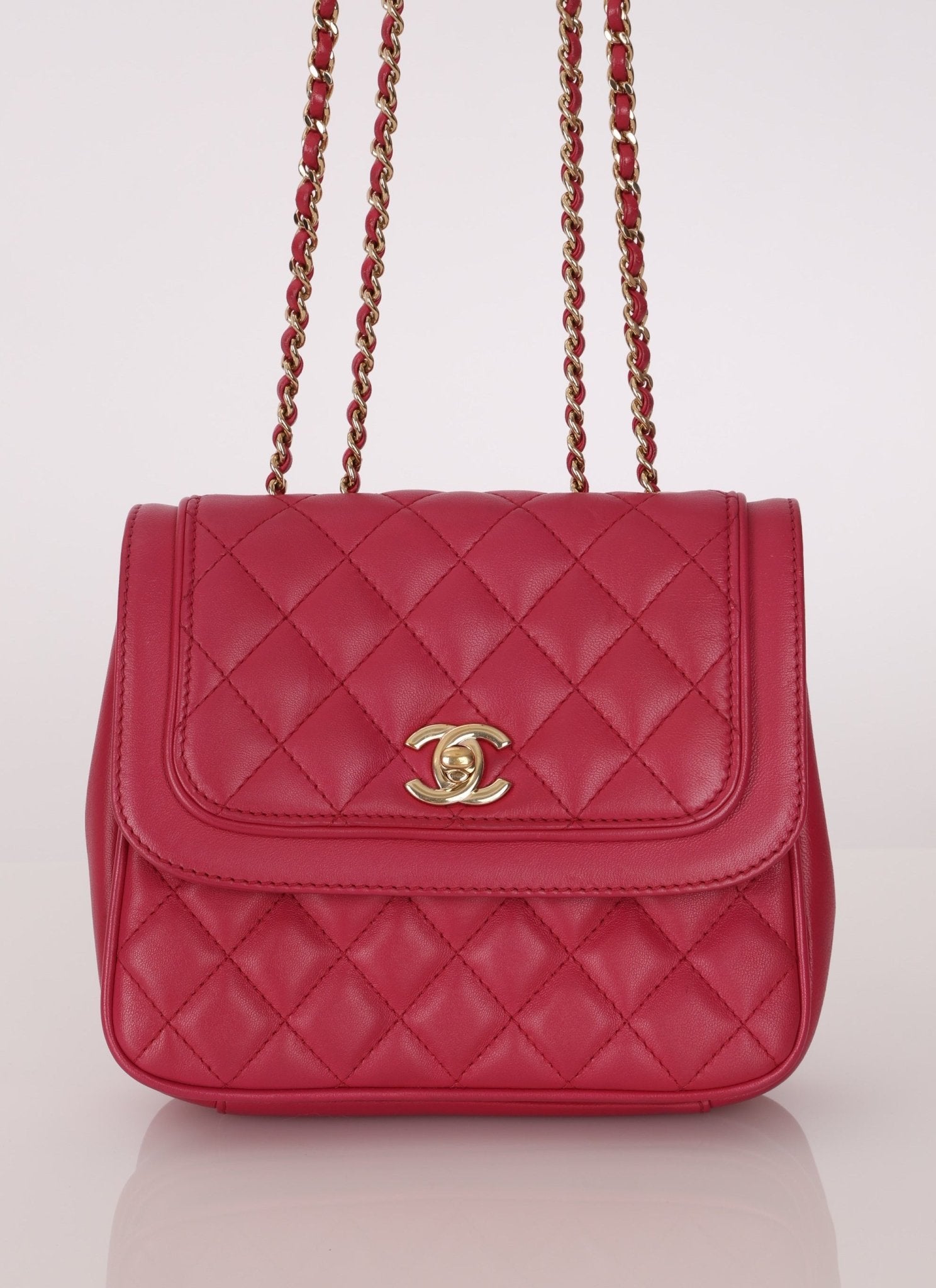 Chanel 2018 Lambskin Small Lovely Day Flap Bag - FashioNica