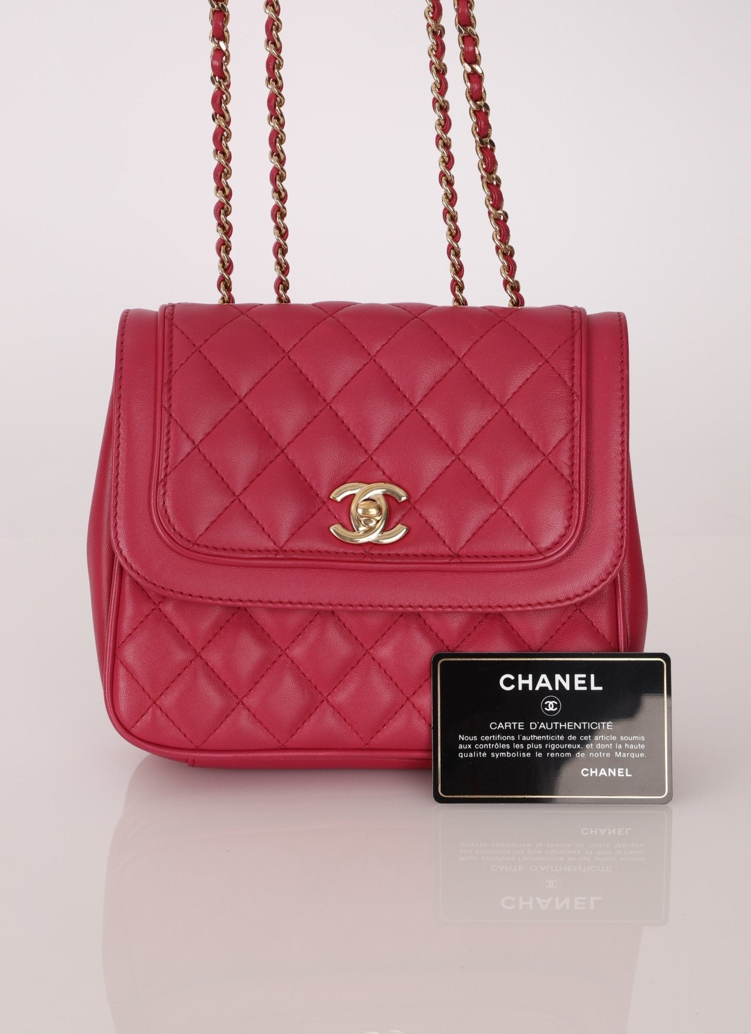 Chanel 2018 Lambskin Small Lovely Day Flap Bag - FashioNica