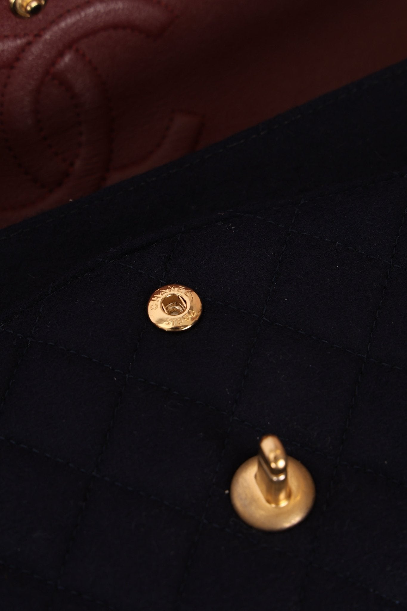 Chanel 2018 Paris - Hamburg Medium Charming Navy Double Flap Bag - FashioNica