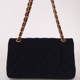 Chanel 2018 Paris - Hamburg Medium Charming Navy Double Flap Bag - FashioNica