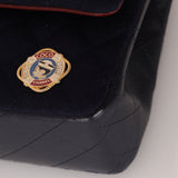 Chanel 2018 Paris - Hamburg Medium Charming Navy Double Flap Bag - FashioNica