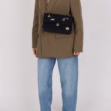 Chanel 2018 Paris - Hamburg Medium Charming Navy Double Flap Bag - FashioNica