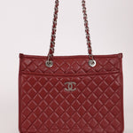 Chanel 2018 Quilted Aged Calfskin Urban Companion Shopper Tote - FashioNica