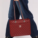 Chanel 2018 Quilted Aged Calfskin Urban Companion Shopper Tote - FashioNica