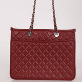 Chanel 2018 Quilted Aged Calfskin Urban Companion Shopper Tote - FashioNica