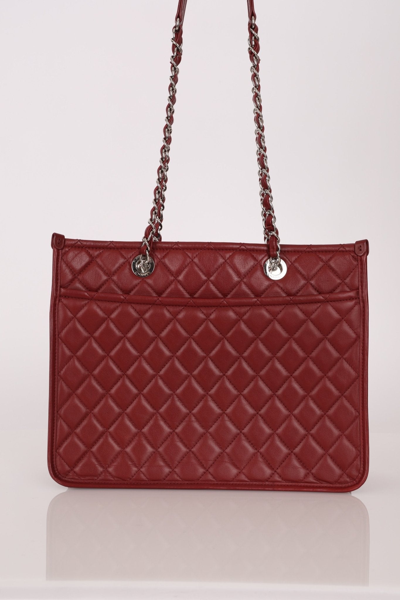 Chanel 2018 Quilted Aged Calfskin Urban Companion Shopper Tote - FashioNica