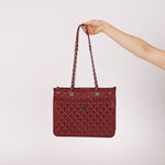 Chanel 2018 Quilted Aged Calfskin Urban Companion Shopper Tote - FashioNica