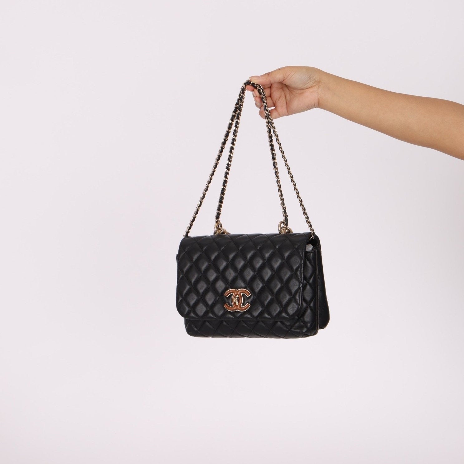 Chanel 2018 Wood Enamel Top Handle Bag - FashioNica