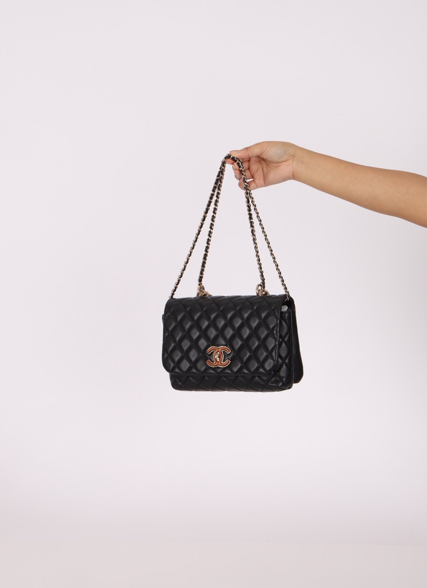 Chanel 2018 Wood Enamel Top Handle Bag - FashioNica