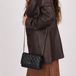 Chanel 2019 Black Caviar Wallet on Chain - FashioNica