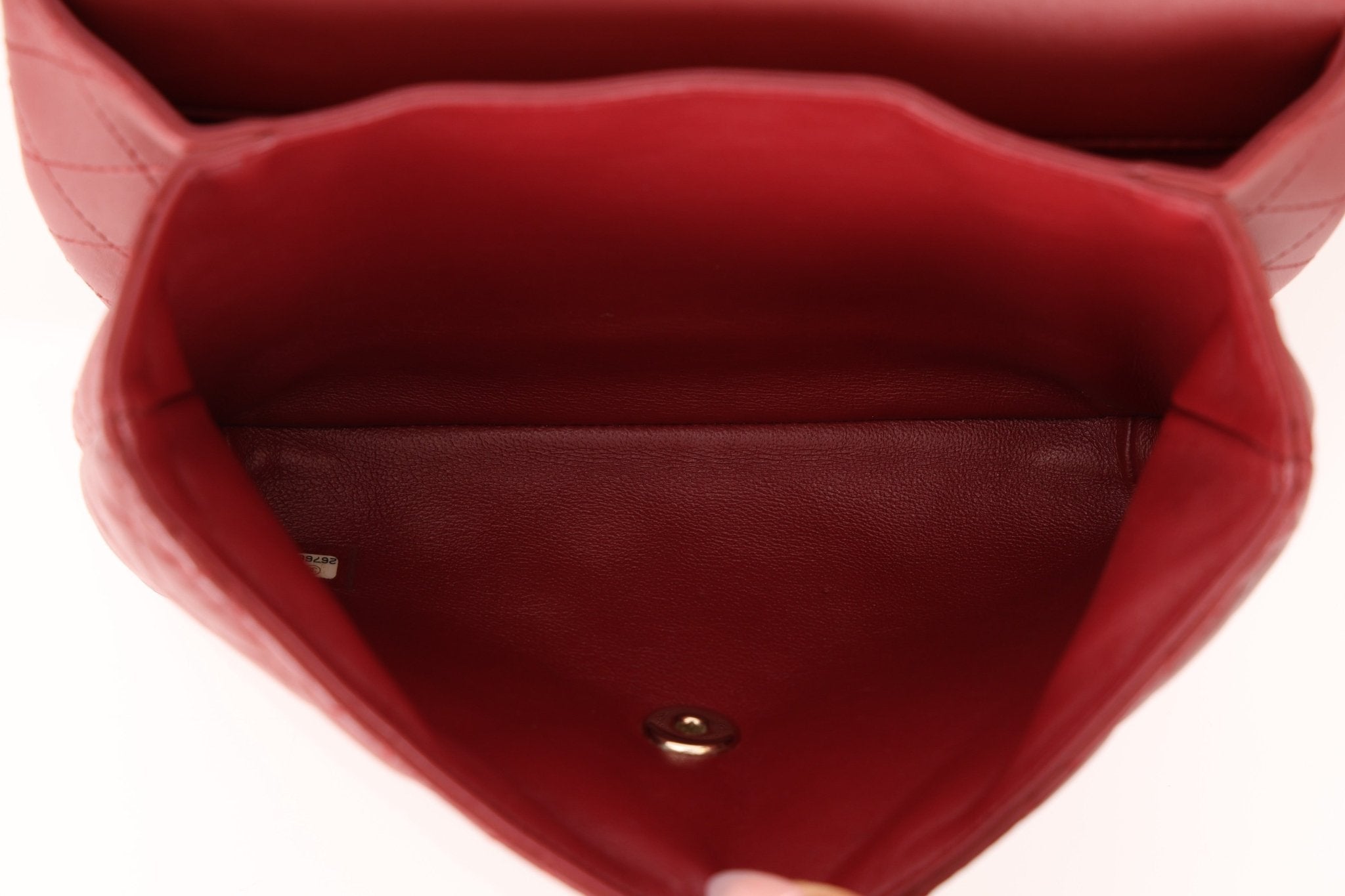 Chanel 2019 Bordeaux Knock On Wood Coco Handle Flap - FashioNica