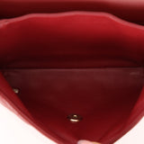 Chanel 2019 Bordeaux Knock On Wood Coco Handle Flap - FashioNica