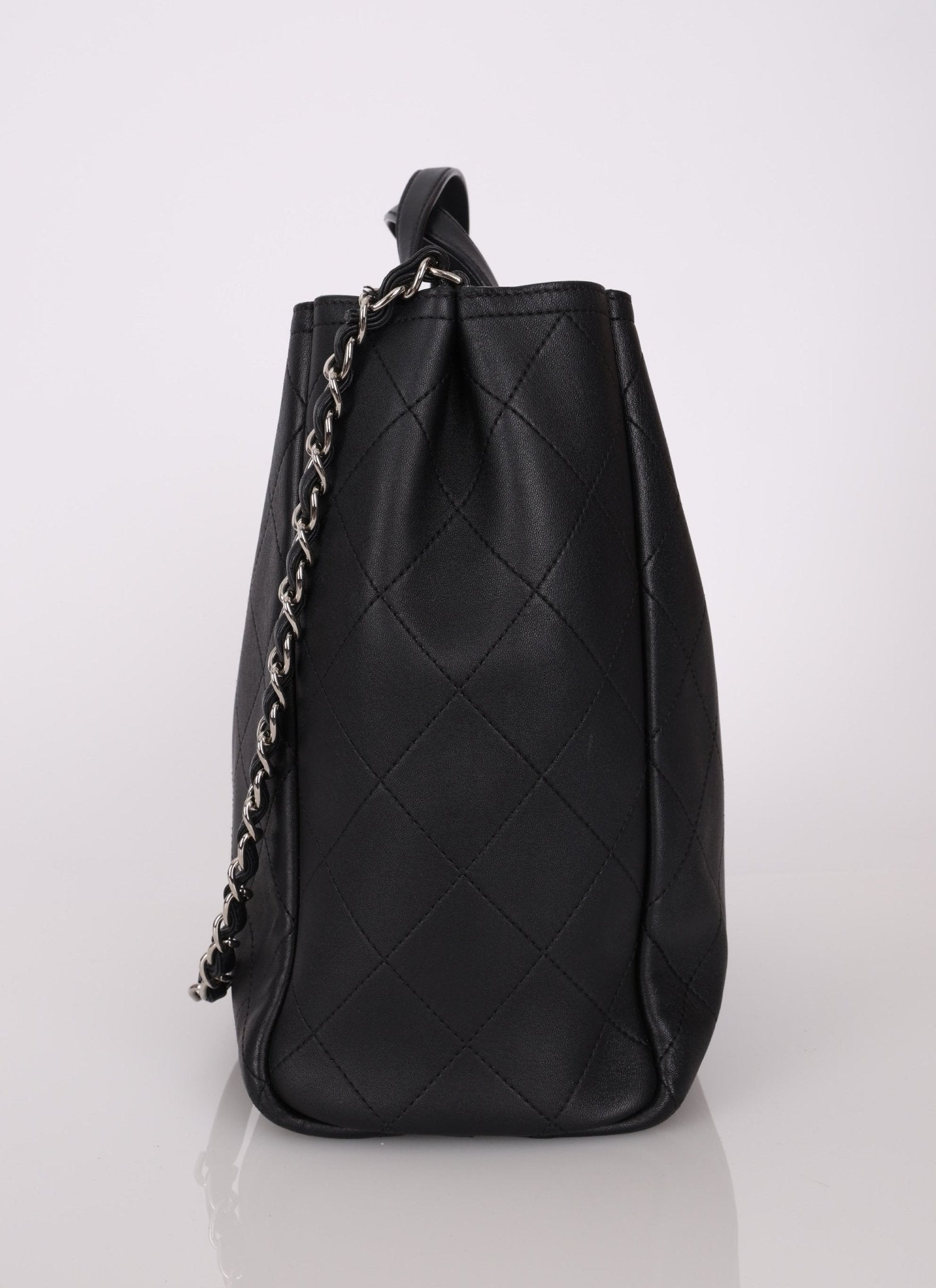 Chanel 2019 Bullskin Chain Shopper Tote - FashioNica